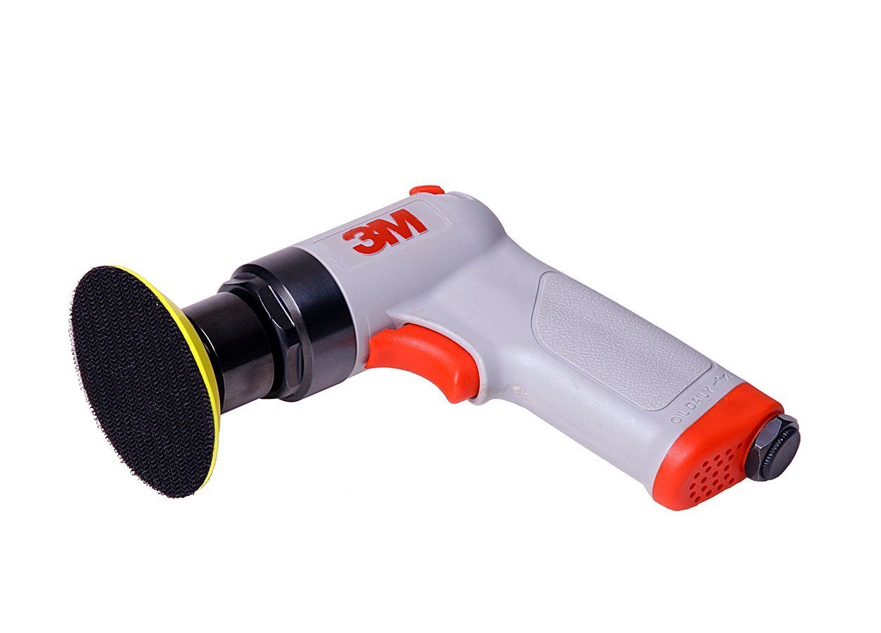 3M™ Random Orbital Pistol Grip Sander 28353, 3 in 1/8 in Orbit, 1